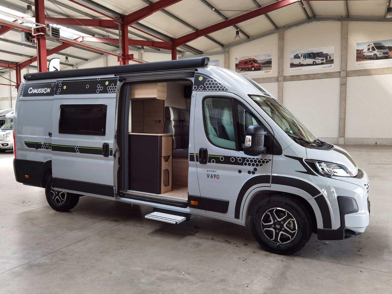 Leie  Chausson V690 SPORT LINE / 140PS-8G / XL -HUBBETT E.-BIKE Chausson V690 SPORT LINE / 140PS-8G / XL -HUBBETT E.-BIKE: bilde 8