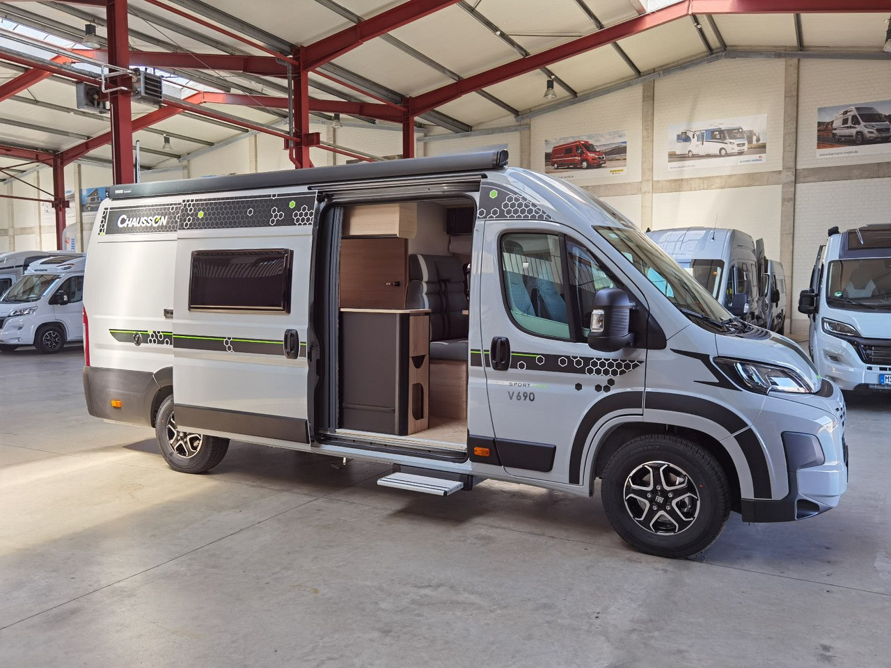 Chausson V690 SPORT LINE /-2025-/ 140PS- 8G / XXL-HUBBETT - Bybobil: bilde 5 Chausson V690 SPORT LINE /-2025-/ 140PS- 8G / XXL-HUBBETT - Bybobil: bilde 5