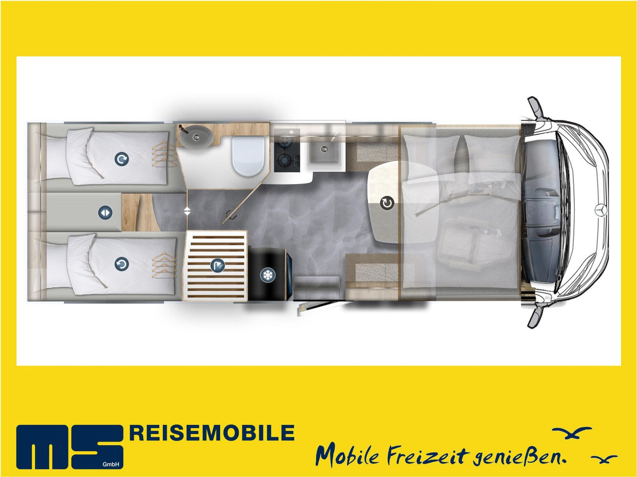 Eura Mobil INTEGRA LINE GT 726 EF / MB 170PS-9G / MOD.2026 - Helintegrert bobil: bilde 1 Eura Mobil INTEGRA LINE GT 726 EF / MB 170PS-9G / MOD.2026 - Helintegrert bobil: bilde 1
