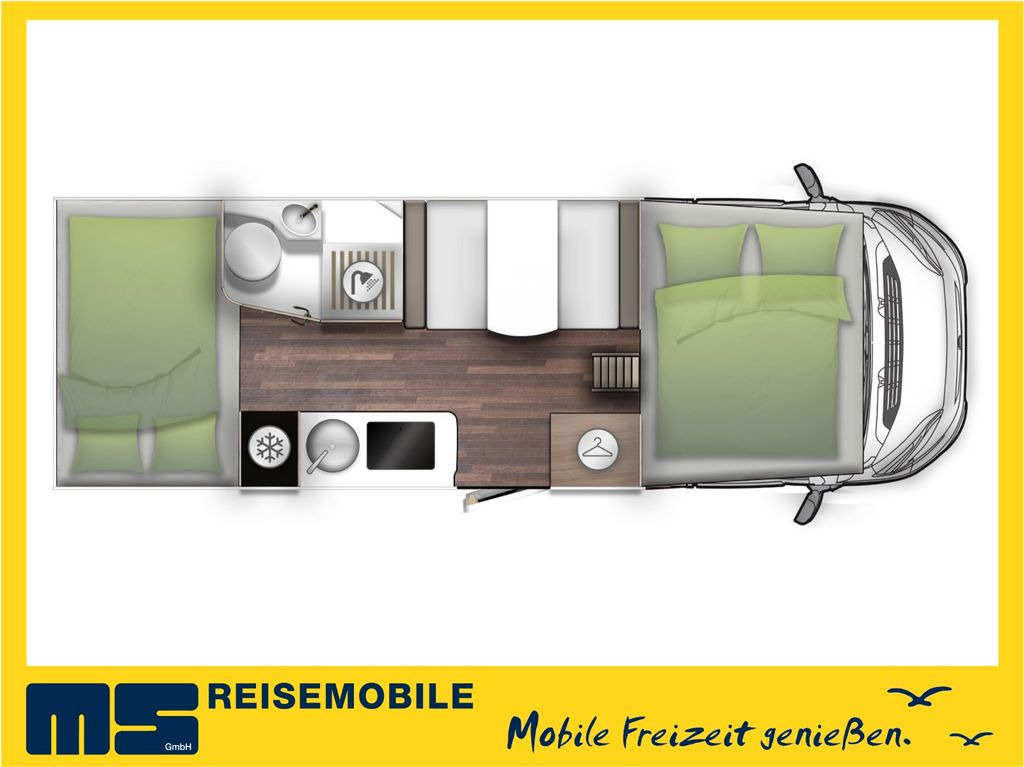 Forster A 699 HB /140PS / ZUBEHÖR - PAKET/ 6x SITZPLÄTZE - Alkovebil: bilde 2 Forster A 699 HB /140PS / ZUBEHÖR - PAKET/ 6x SITZPLÄTZE - Alkovebil: bilde 2