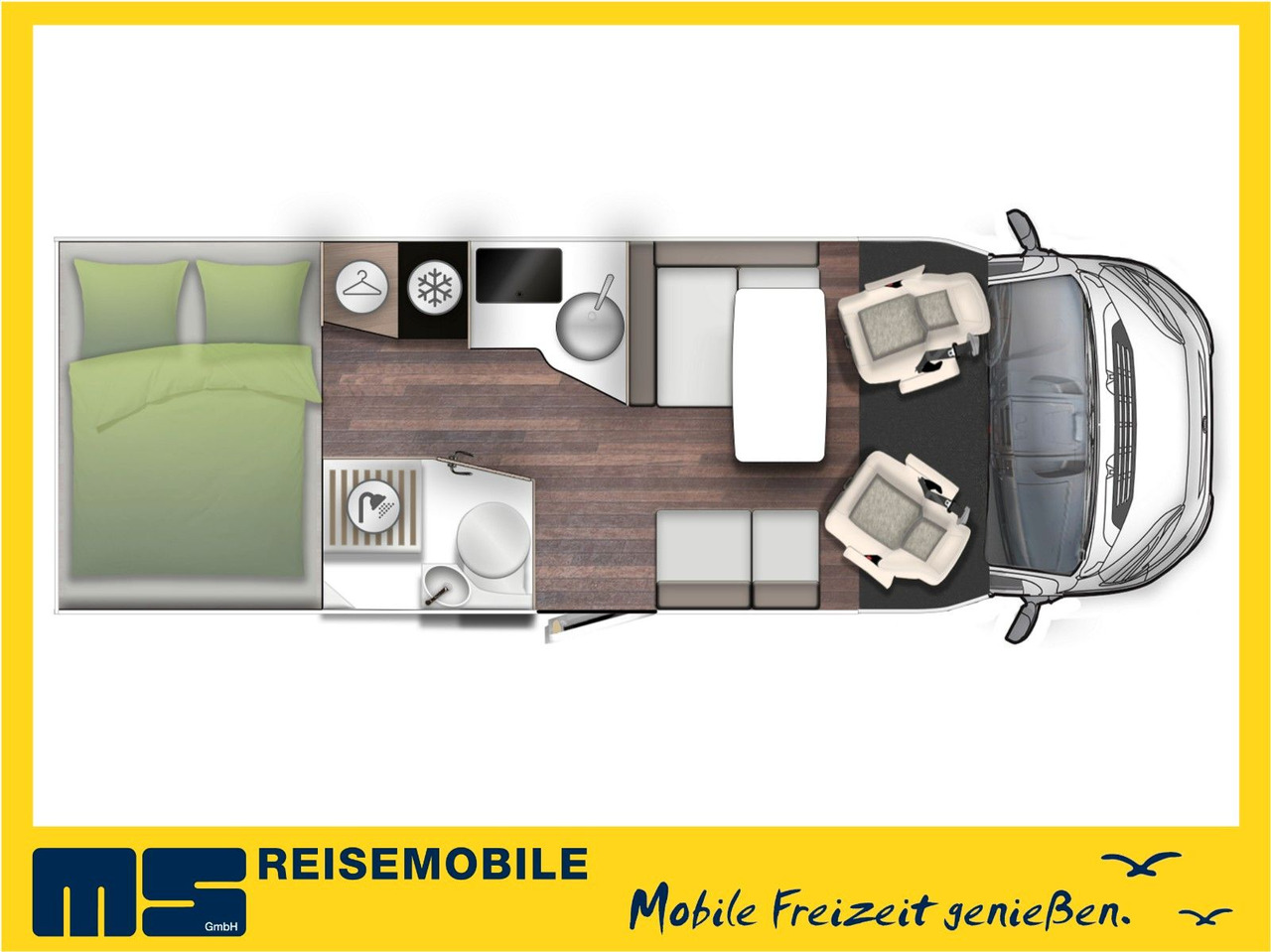 Forster T 699 HB / 140PS / HUBBETT & HECKBETT - Halvintegrert bobil: bilde 2 Forster T 699 HB / 140PS / HUBBETT & HECKBETT - Halvintegrert bobil: bilde 2