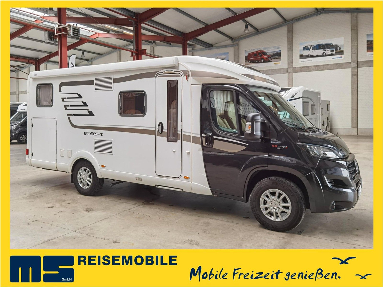 HYMER / ERIBA / HYMERCAR EXSIS T 588 / SAT / AHK / NAVI / EINZELBETTEN - Halvintegrert bobil: bilde 1 HYMER / ERIBA / HYMERCAR EXSIS T 588 / SAT / AHK / NAVI / EINZELBETTEN - Halvintegrert bobil: bilde 1