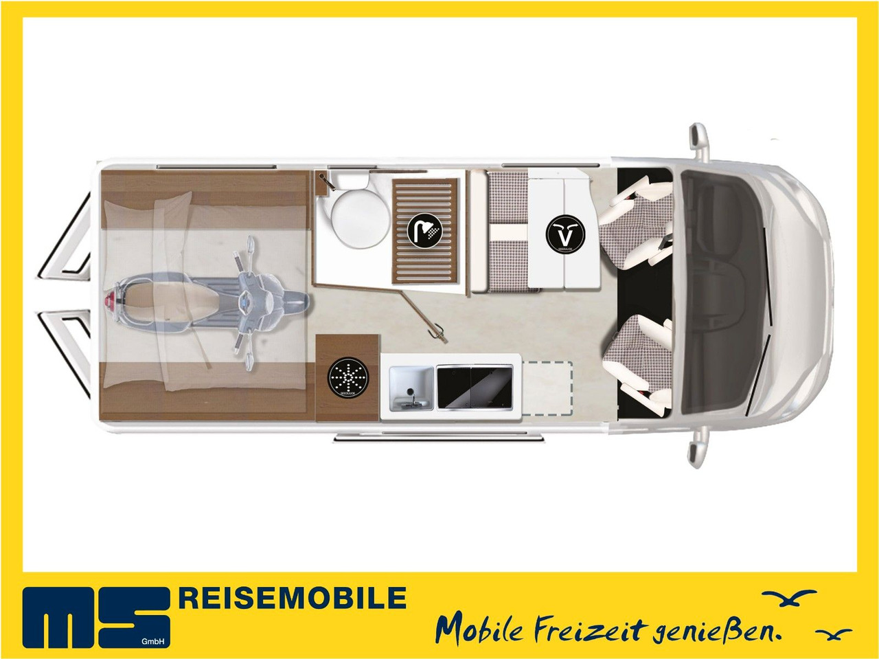 Karmann DAVIS 630 LIFESTYLE /- 2026- / XXL-HUBBETT-BIKE. - Bybobil: bilde 2 Karmann DAVIS 630 LIFESTYLE /- 2026- / XXL-HUBBETT-BIKE. - Bybobil: bilde 2