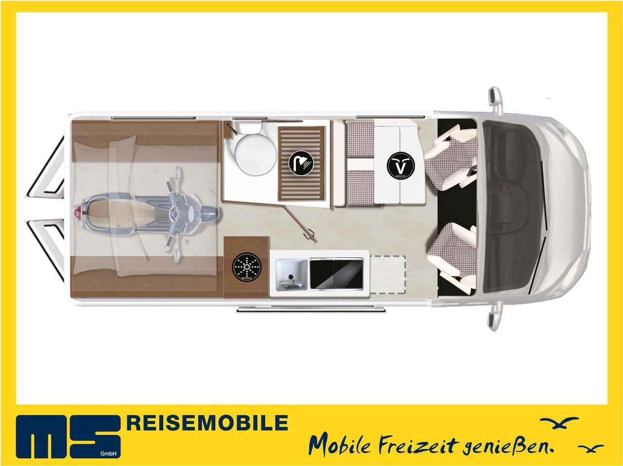Karmann DAVIS 630 LIFESTYLE/ - 2026 - / XXL-HUBBETT -GAR - Bybobil: bilde 2 Karmann DAVIS 630 LIFESTYLE/ - 2026 - / XXL-HUBBETT -GAR - Bybobil: bilde 2