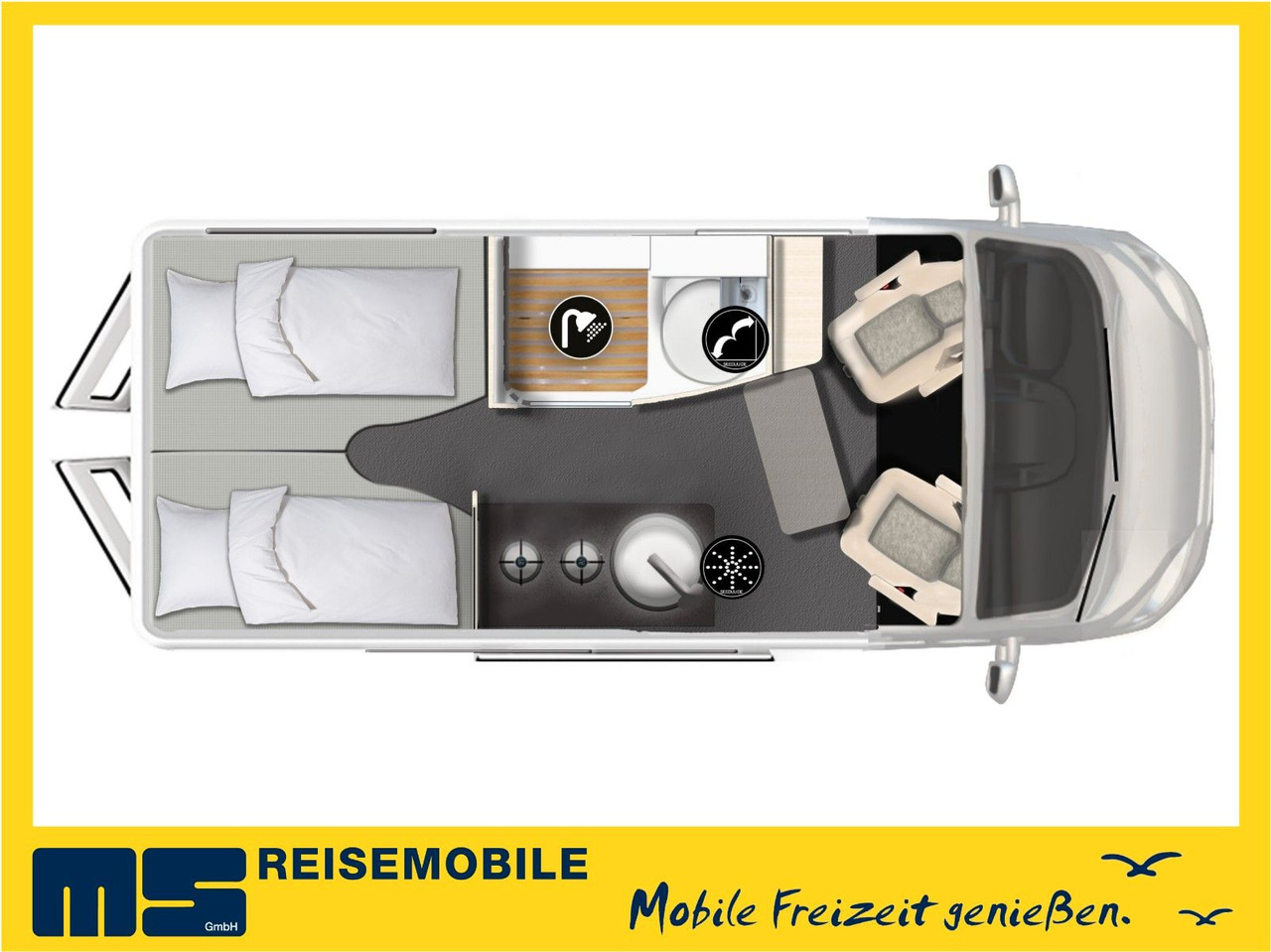 Karmann DEXTER 570 / 170PS-4x4 /SOLAR/ AHK/ EINZELBETTEN - Bybobil: bilde 2 Karmann DEXTER 570 / 170PS-4x4 /SOLAR/ AHK/ EINZELBETTEN - Bybobil: bilde 2