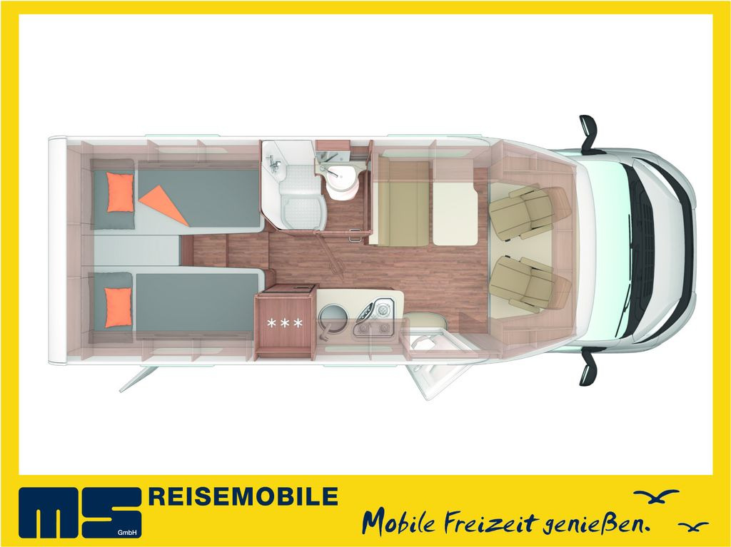 Weinsberg CARACOMPACT 600 MEG EDITION PEPPER /-MODELL 2025 - Halvintegrert bobil: bilde 2 Weinsberg CARACOMPACT 600 MEG EDITION PEPPER /-MODELL 2025 - Halvintegrert bobil: bilde 2