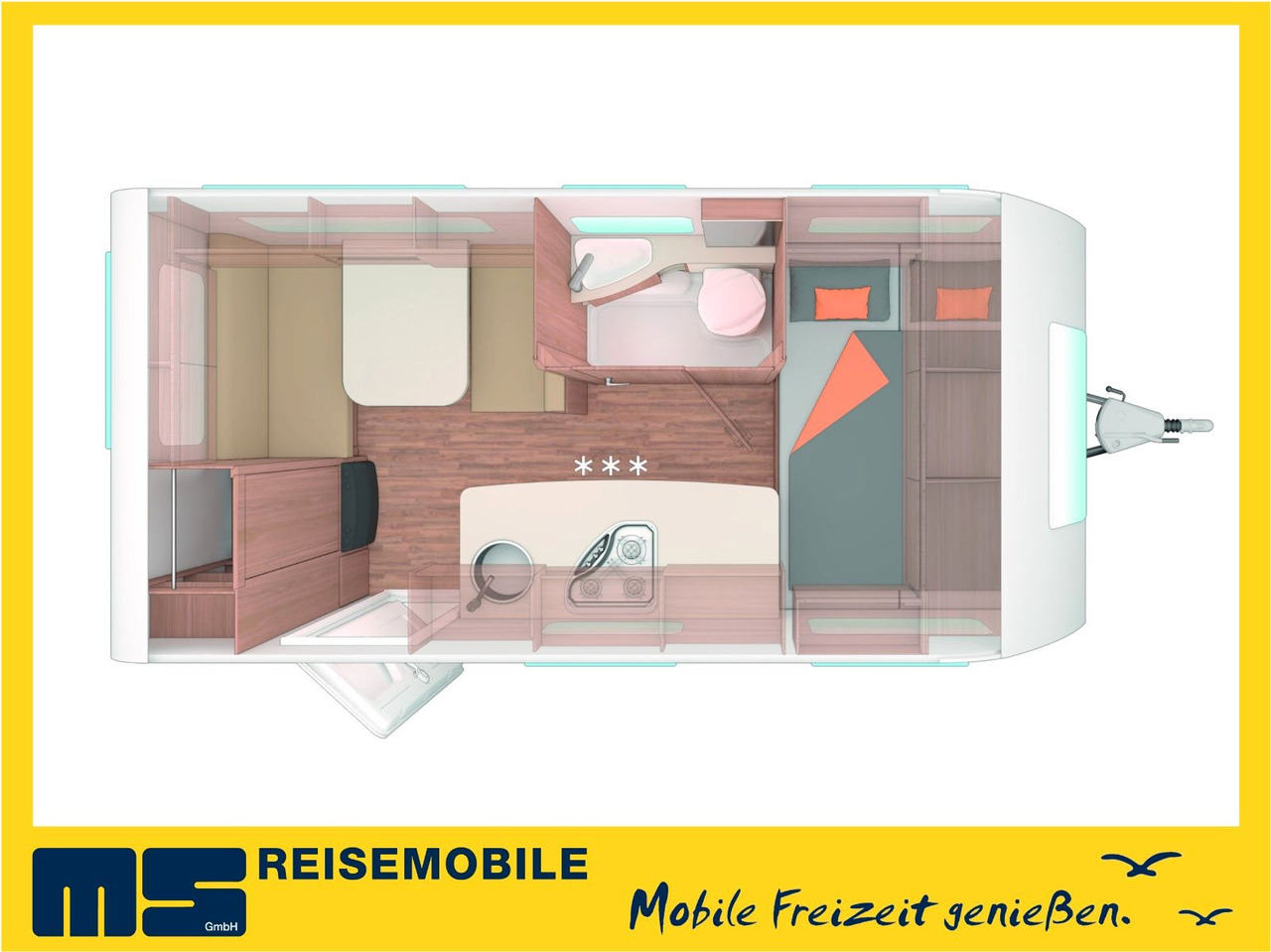 Weinsberg CARAONE 420 QD / - 2026 -/ ADVANCE & SMART PAKET - Campingvogn: bilde 2 Weinsberg CARAONE 420 QD / - 2026 -/ ADVANCE & SMART PAKET - Campingvogn: bilde 2