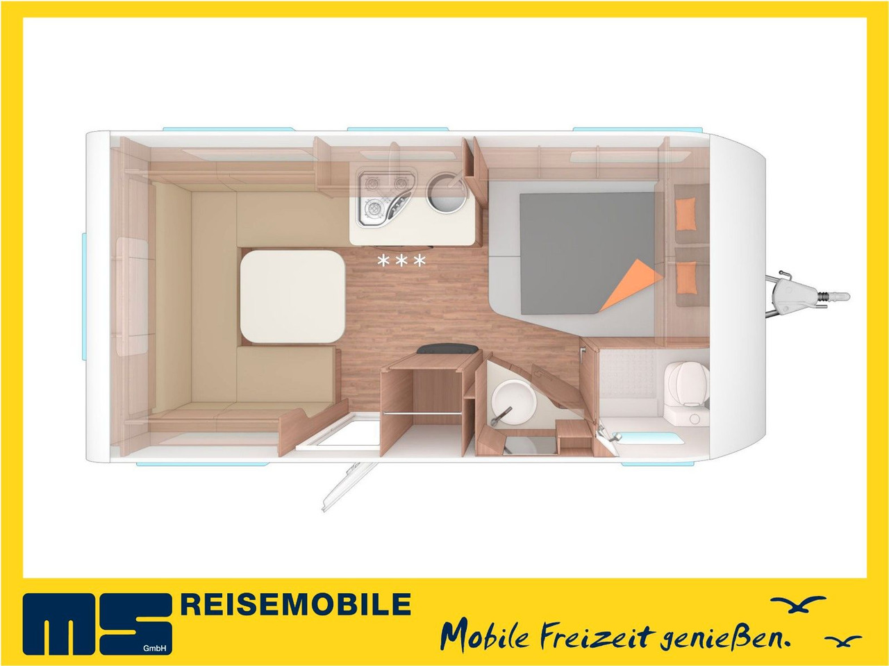 Weinsberg CARAONE 450 FU / -2026- / ADVANCED & SMART PAKET - Campingvogn: bilde 2 Weinsberg CARAONE 450 FU / -2026- / ADVANCED & SMART PAKET - Campingvogn: bilde 2