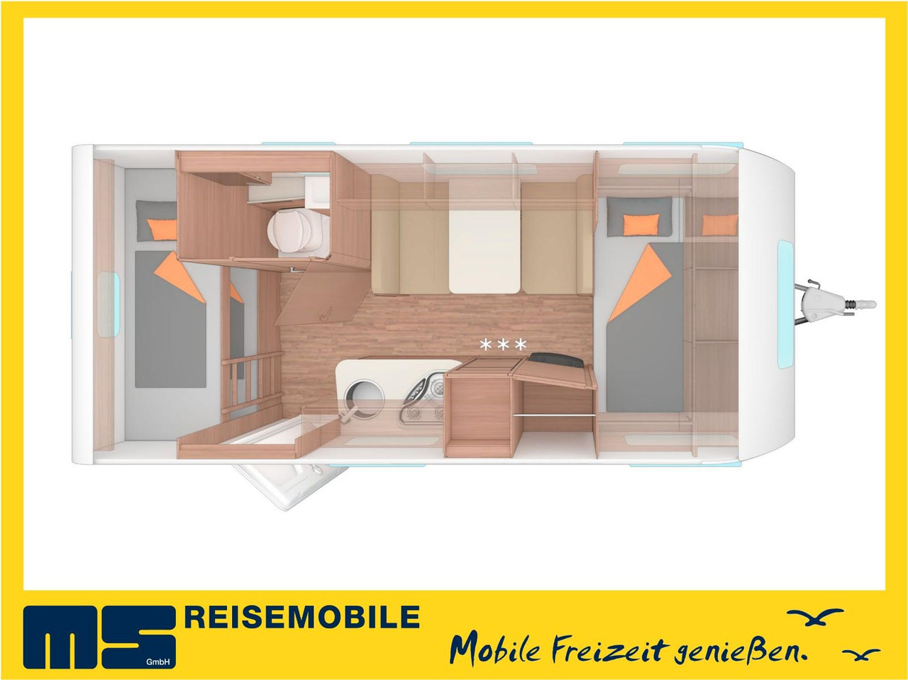 Weinsberg CARAONE 480 QDK / -2026-/ ADVANCED & SMART PAKET - Campingvogn: bilde 2 Weinsberg CARAONE 480 QDK / -2026-/ ADVANCED & SMART PAKET - Campingvogn: bilde 2