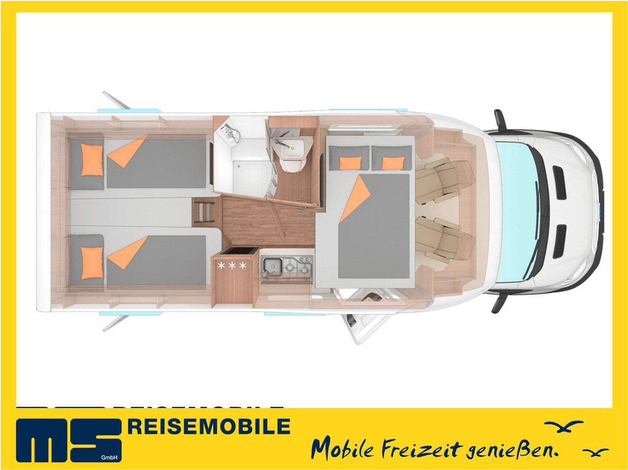 Weinsberg CARASUITE 650 MEG/155-DSG/EINZELBETTEN & HUBBETT - Halvintegrert bobil: bilde 2 Weinsberg CARASUITE 650 MEG/155-DSG/EINZELBETTEN & HUBBETT - Halvintegrert bobil: bilde 2
