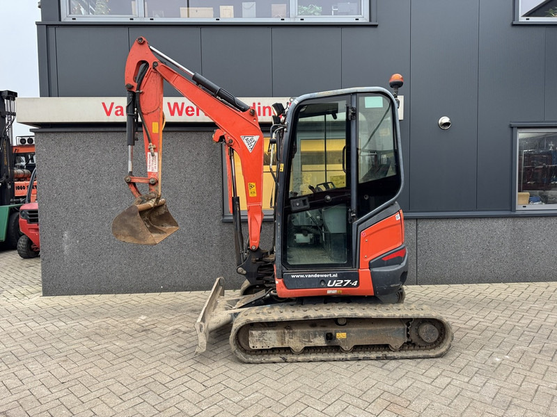 Kubota U27-4 minigraver/graafmachine rups 1 bak 2016 Diesel - Minigraver: bilde 2 Kubota U27-4 minigraver/graafmachine rups 1 bak 2016 Diesel - Minigraver: bilde 2