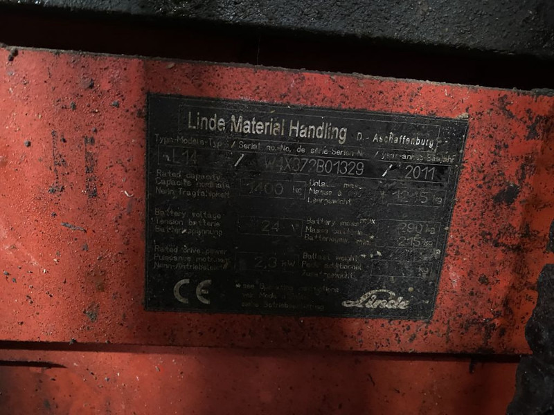 Lavtløftende truck Linde L 14: bilde 11