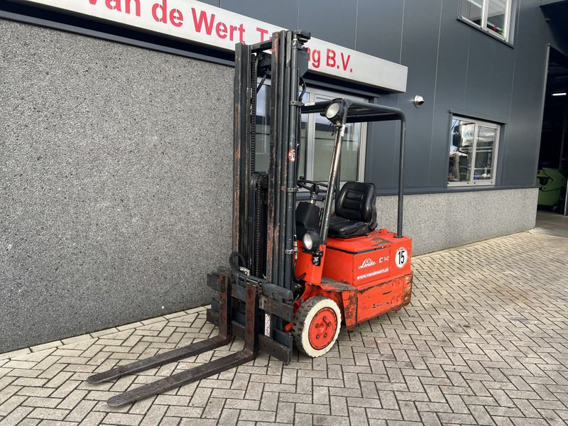 Linde e14 Heftruck Linde E14 Triplo 550 Freelift/Sideshift elektrisch - El-truck: bilde 4 Linde e14 Heftruck Linde E14 Triplo 550 Freelift/Sideshift elektrisch - El-truck: bilde 4
