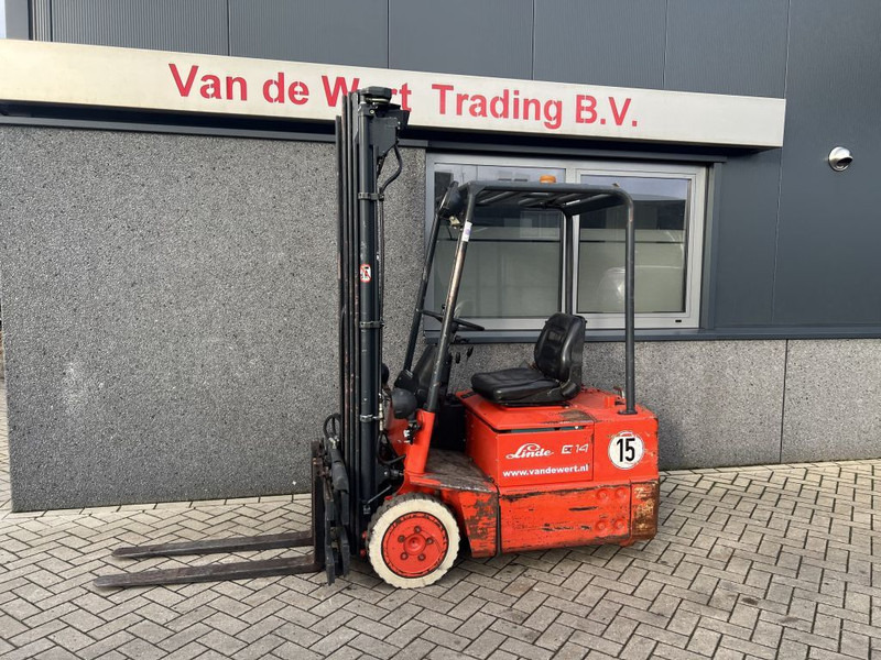 Linde e14 Heftruck Linde E14 Triplo 550 Freelift/Sideshift elektrisch - El-truck: bilde 2 Linde e14 Heftruck Linde E14 Triplo 550 Freelift/Sideshift elektrisch - El-truck: bilde 2