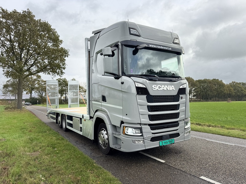 Scania S450 NGS 6X2 Machine Transporter / Oprij Vrachtwagen Euro 6 Automaat - Full Air - 2019 - APK 11-26 - Transporter lastebil: bilde 4 Scania S450 NGS 6X2 Machine Transporter / Oprij Vrachtwagen Euro 6 Automaat - Full Air - 2019 - APK 11-26 - Transporter lastebil: bilde 4