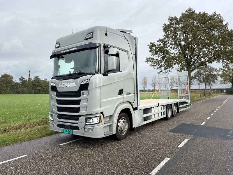 Scania S450 NGS 6X2 Machine Transporter / Oprij Vrachtwagen Euro 6 Automaat - Full Air - 2019 - APK 11-26 - Transporter lastebil: bilde 1 Scania S450 NGS 6X2 Machine Transporter / Oprij Vrachtwagen Euro 6 Automaat - Full Air - 2019 - APK 11-26 - Transporter lastebil: bilde 1