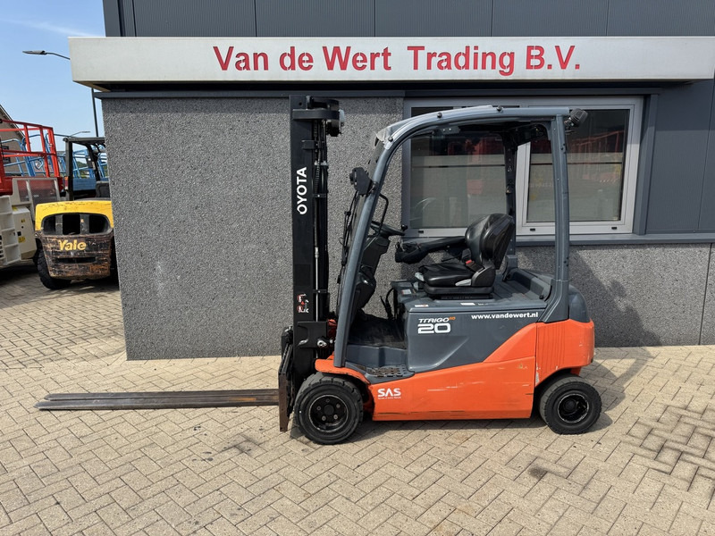 Toyota 8FBM20T Triplo 470 Freelift / Sideshift Elektrisch 2017 6535Hours - El-truck: bilde 1 Toyota 8FBM20T Triplo 470 Freelift / Sideshift Elektrisch 2017 6535Hours - El-truck: bilde 1