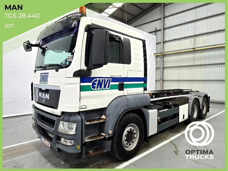 MAN TGS 28.440 6x2 / EURO 5 / AIRCO / LIFTAS / 10 roues - 10 tyres - Chassis lastebil: bilde 1 MAN TGS 28.440 6x2 / EURO 5 / AIRCO / LIFTAS / 10 roues - 10 tyres - Chassis lastebil: bilde 1