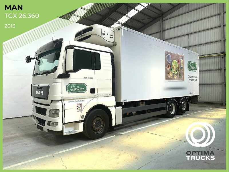 MAN TGX 26.360 steerable lift axles / hefbare stuurasen / essieux relevables directionnels - Lastebil med kjøl: bilde 1 MAN TGX 26.360 steerable lift axles / hefbare stuurasen / essieux relevables directionnels - Lastebil med kjøl: bilde 1