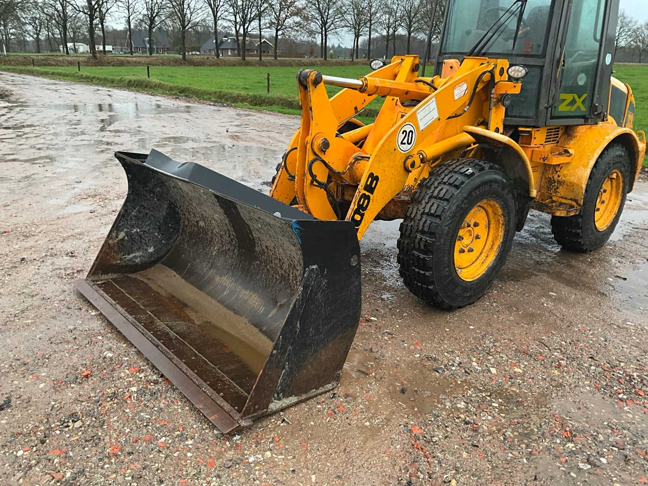 Hjullaster 1997 JCB 408 B SHOVEL: bilde 9