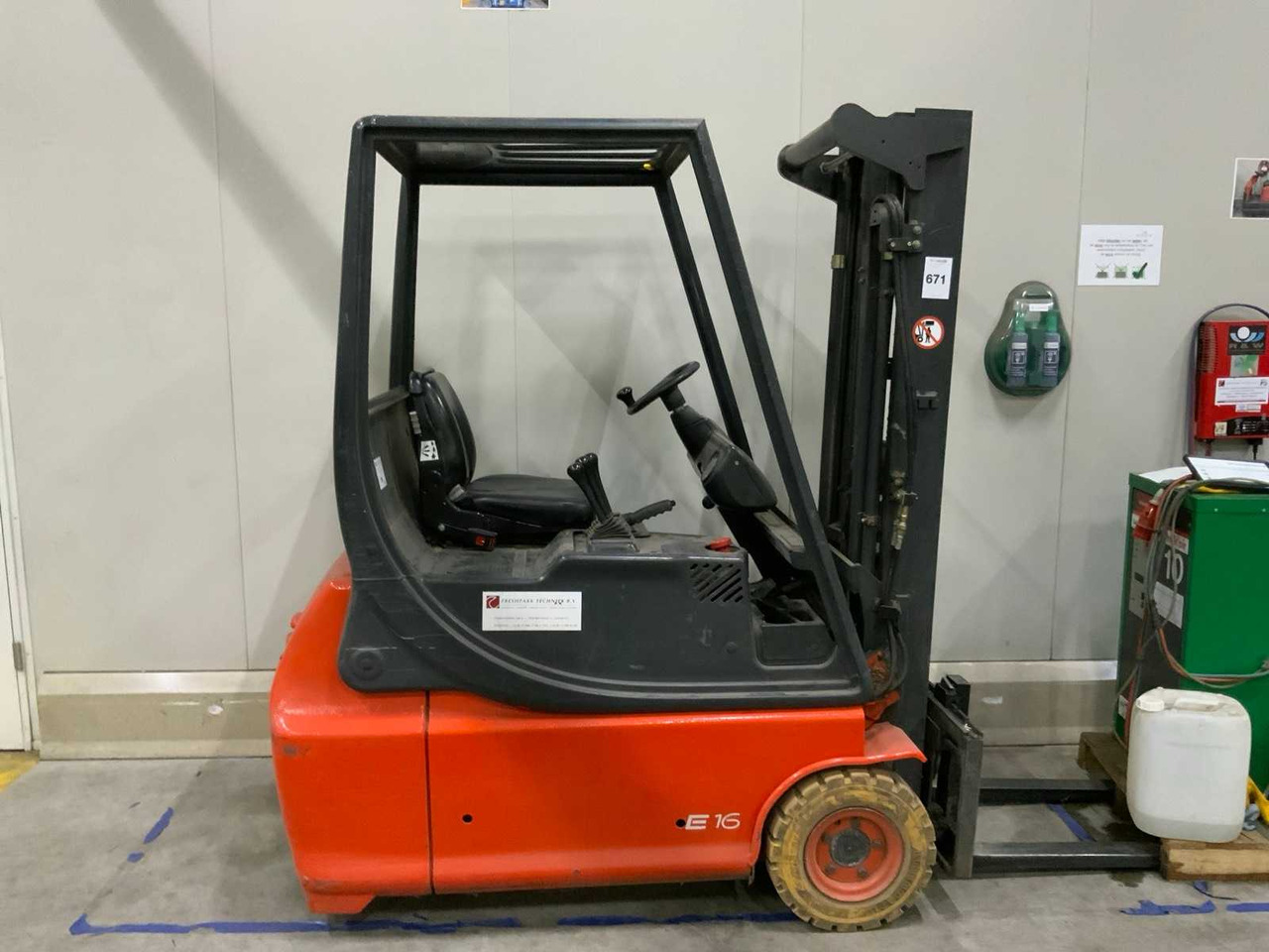 1997 LINDE E16 FORKLIFT - Gaffeltruck: bilde 2 1997 LINDE E16 FORKLIFT - Gaffeltruck: bilde 2