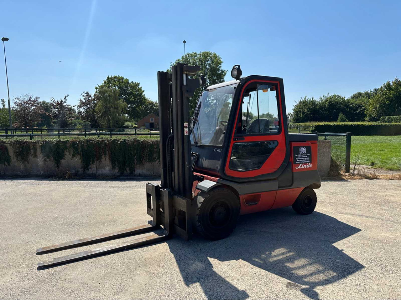 2001 LINDE E40 P 02 FORKLIFT - Gaffeltruck: bilde 1 2001 LINDE E40 P 02 FORKLIFT - Gaffeltruck: bilde 1