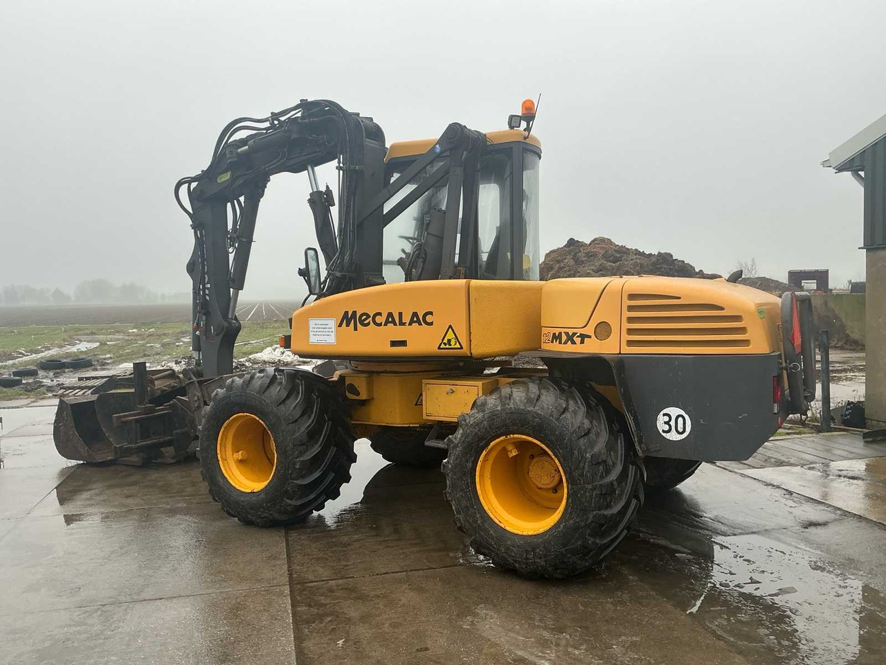 Hjulgraver 2002 MECALAC 12MXT WHEELED EXCAVATOR: bilde 12 Hjulgraver 2002 MECALAC 12MXT WHEELED EXCAVATOR: bilde 12