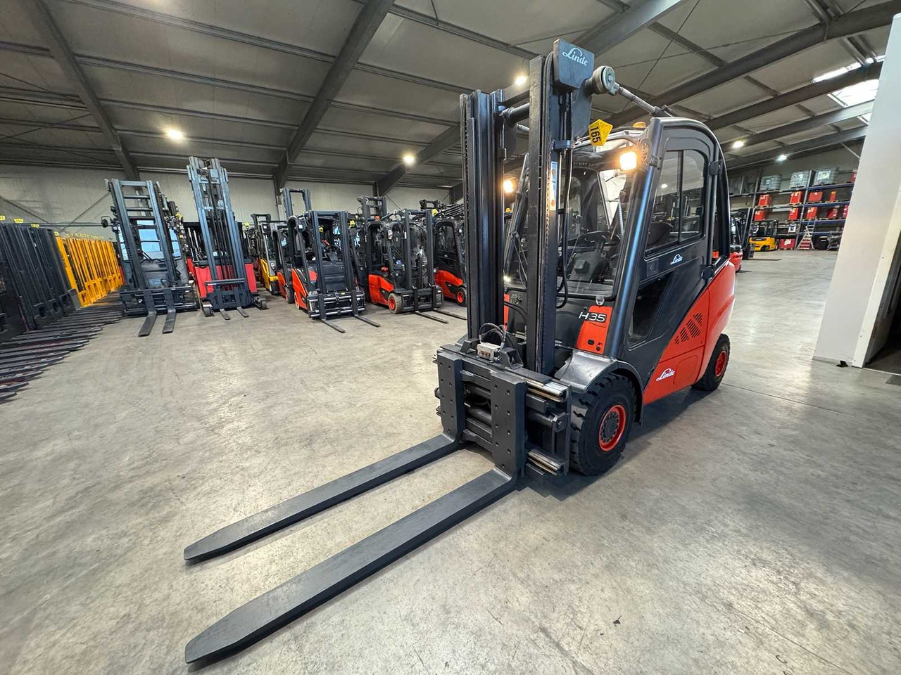 2008 SERVICE + UVV 01/2026 LINDE H35T 3.500KG 3.+4. VALVE WIDER 148CM FORK ADJUSTER GAS FORKLIFT FORKLIFT 10.543 HOURS - Gaffeltruck: bilde 2 2008 SERVICE + UVV 01/2026 LINDE H35T 3.500KG 3.+4. VALVE WIDER 148CM FORK ADJUSTER GAS FORKLIFT FORKLIFT 10.543 HOURS - Gaffeltruck: bilde 2