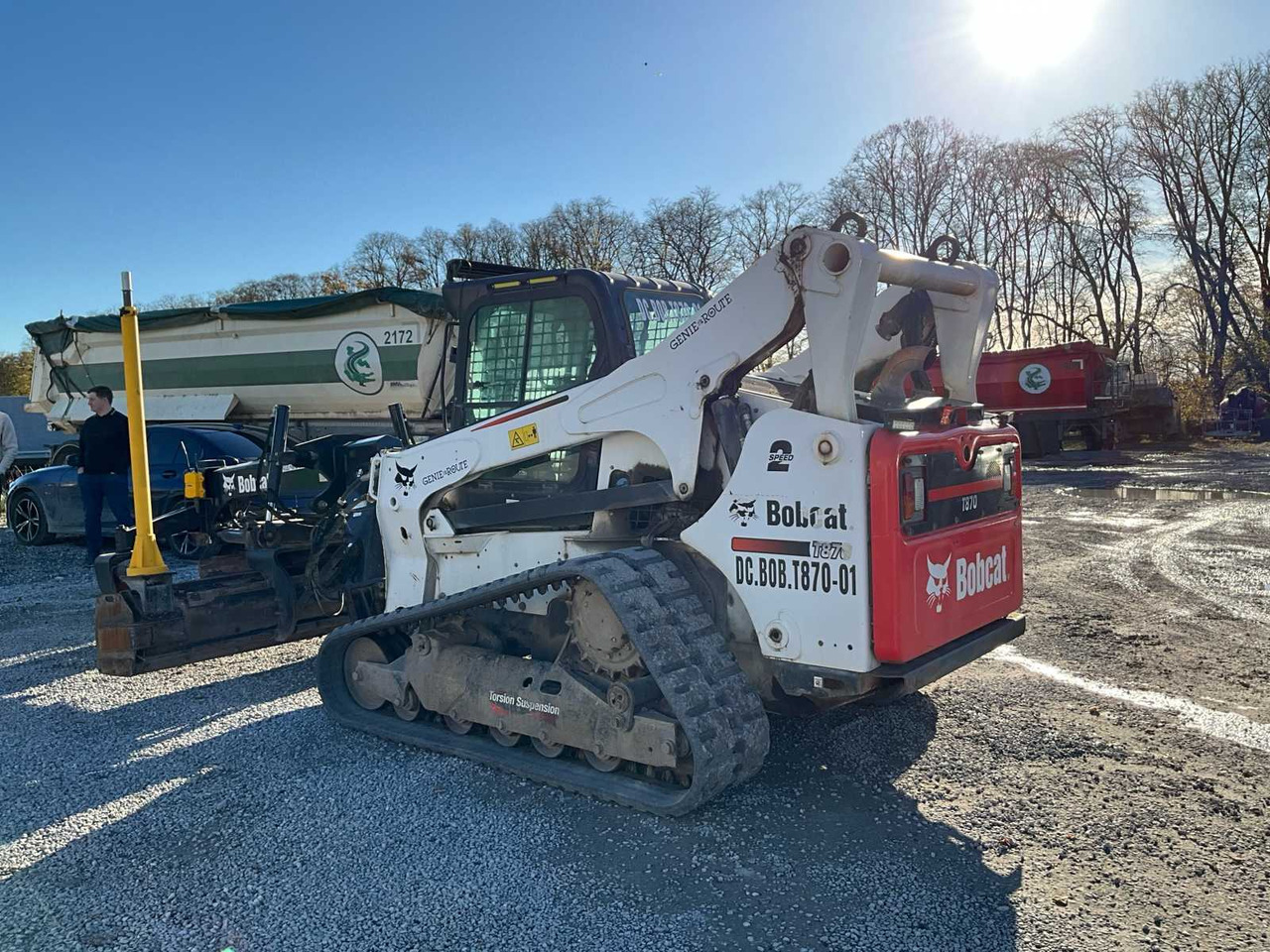 2020 BOBCAT T 870 + TRIMBLE GUIDED + GRADER 108 - Kompakt beltelaster: bilde 3 2020 BOBCAT T 870 + TRIMBLE GUIDED + GRADER 108 - Kompakt beltelaster: bilde 3