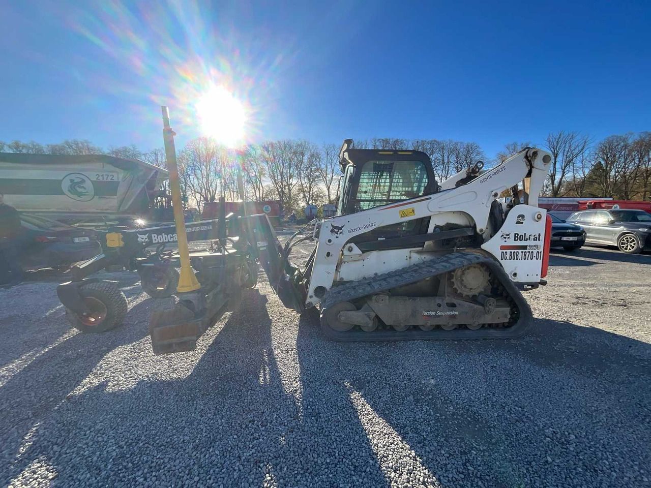 2020 BOBCAT T 870 + TRIMBLE GUIDED + GRADER 108 - Kompakt beltelaster: bilde 2 2020 BOBCAT T 870 + TRIMBLE GUIDED + GRADER 108 - Kompakt beltelaster: bilde 2