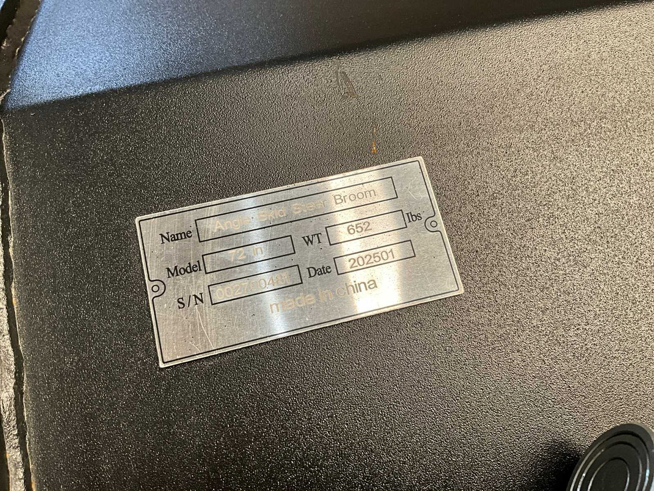 2025 72 INCH BROOM/SWEEPER FOR SKID STEER LOADER - Kompakt beltelaster: bilde 5 2025 72 INCH BROOM/SWEEPER FOR SKID STEER LOADER - Kompakt beltelaster: bilde 5