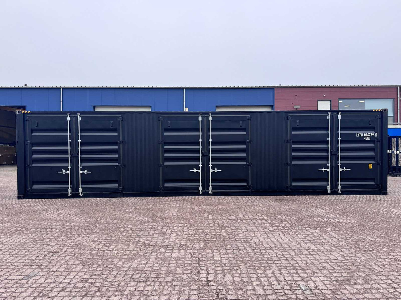 40ft High Cube shipping container with 3 side doors - Frakt container: bilde 3 40ft High Cube shipping container with 3 side doors - Frakt container: bilde 3