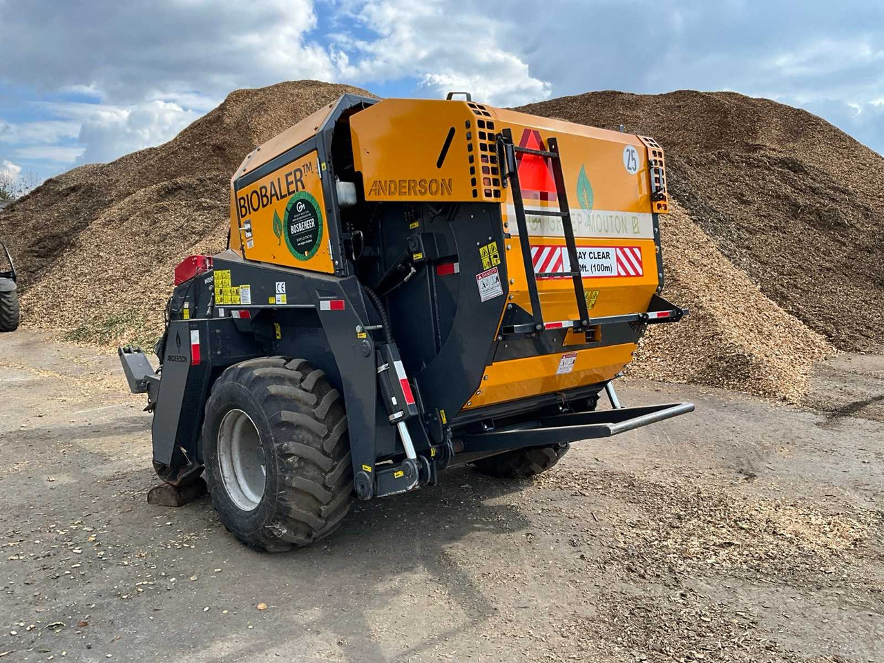 Anderson Biobaler WB-55 - Flismaskin: bilde 4 Anderson Biobaler WB-55 - Flismaskin: bilde 4