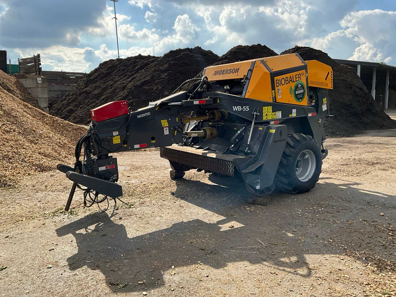 Anderson Biobaler WB-55 - Flismaskin: bilde 1 Anderson Biobaler WB-55 - Flismaskin: bilde 1