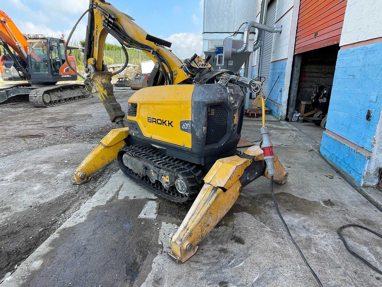 BROKK 200 - Minigraver: bilde 3 BROKK 200 - Minigraver: bilde 3