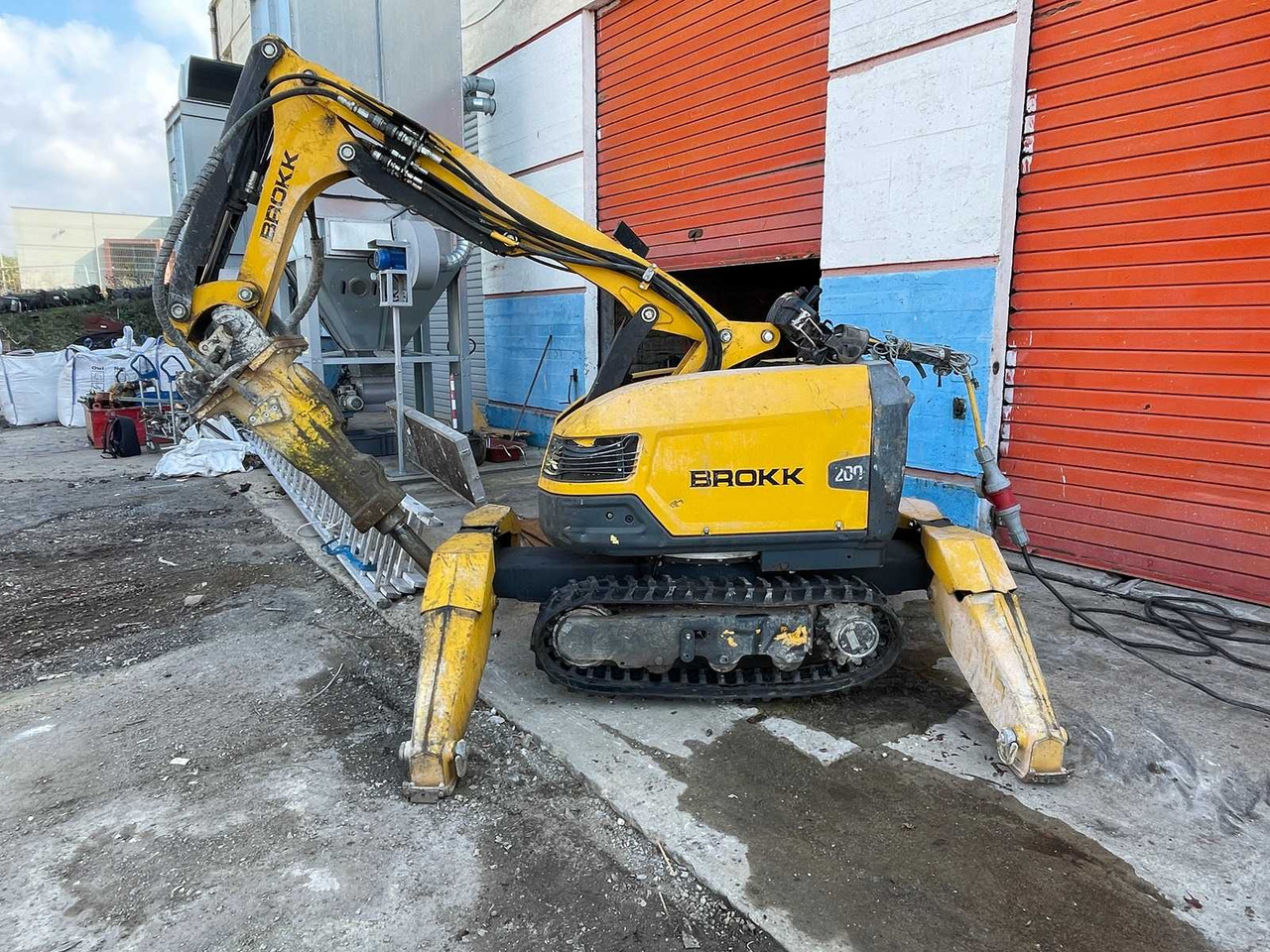 BROKK 200 - Minigraver: bilde 2 BROKK 200 - Minigraver: bilde 2