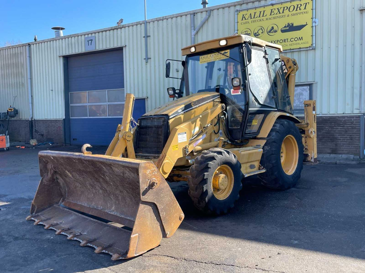 Cat 428C - Bulldozer: bilde 1 Cat 428C - Bulldozer: bilde 1