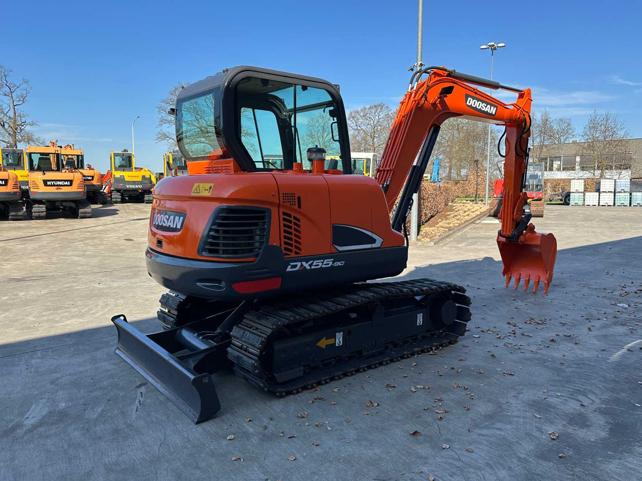 Doosan DX55-9C - Beltegraver: bilde 4 Doosan DX55-9C - Beltegraver: bilde 4