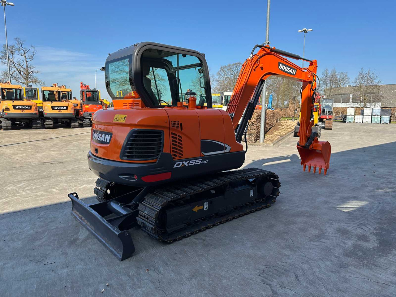 Doosan DX55-9C - Beltegraver: bilde 4 Doosan DX55-9C - Beltegraver: bilde 4