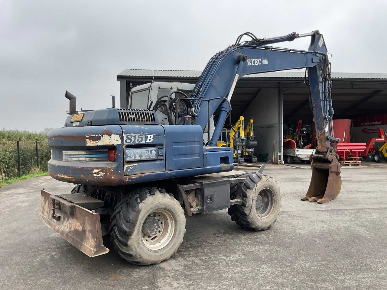 Fiat Hitachi Etec 815B - Hjulgraver: bilde 5 Fiat Hitachi Etec 815B - Hjulgraver: bilde 5