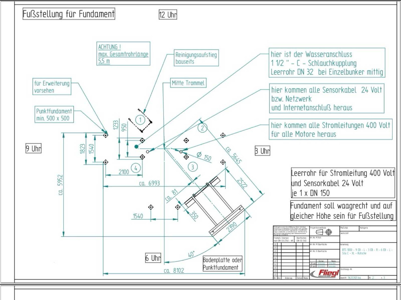 Fliegl Betontankstelle / Bock Silosysteme Fliegl BTS – The Mobile Mixing Plant / Bock WSS 32.5 - Betongfabrikk: bilde 4 Fliegl Betontankstelle / Bock Silosysteme Fliegl BTS – The Mobile Mixing Plant / Bock WSS 32.5 - Betongfabrikk: bilde 4