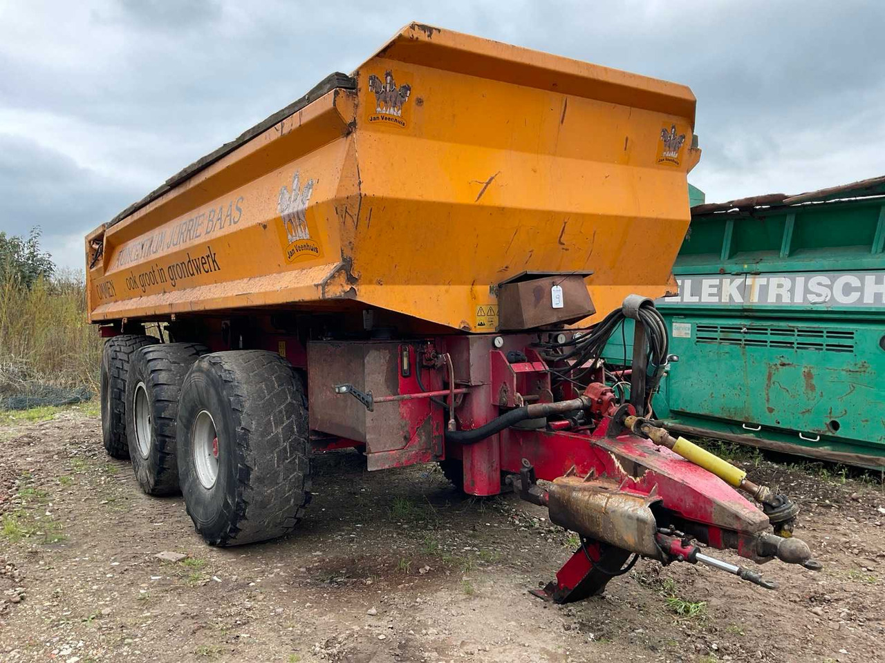 Jan Veenhuis JVZK 30000 - Landbruk tippvogn: bilde 4 Jan Veenhuis JVZK 30000 - Landbruk tippvogn: bilde 4