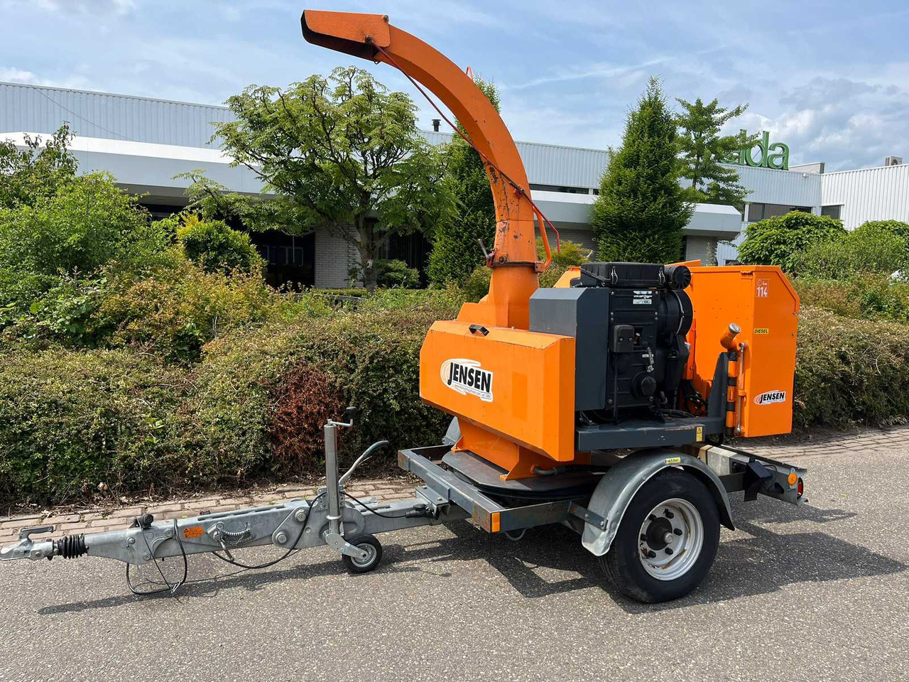 Jensen A 425 D - Flismaskin: bilde 1 Jensen A 425 D - Flismaskin: bilde 1