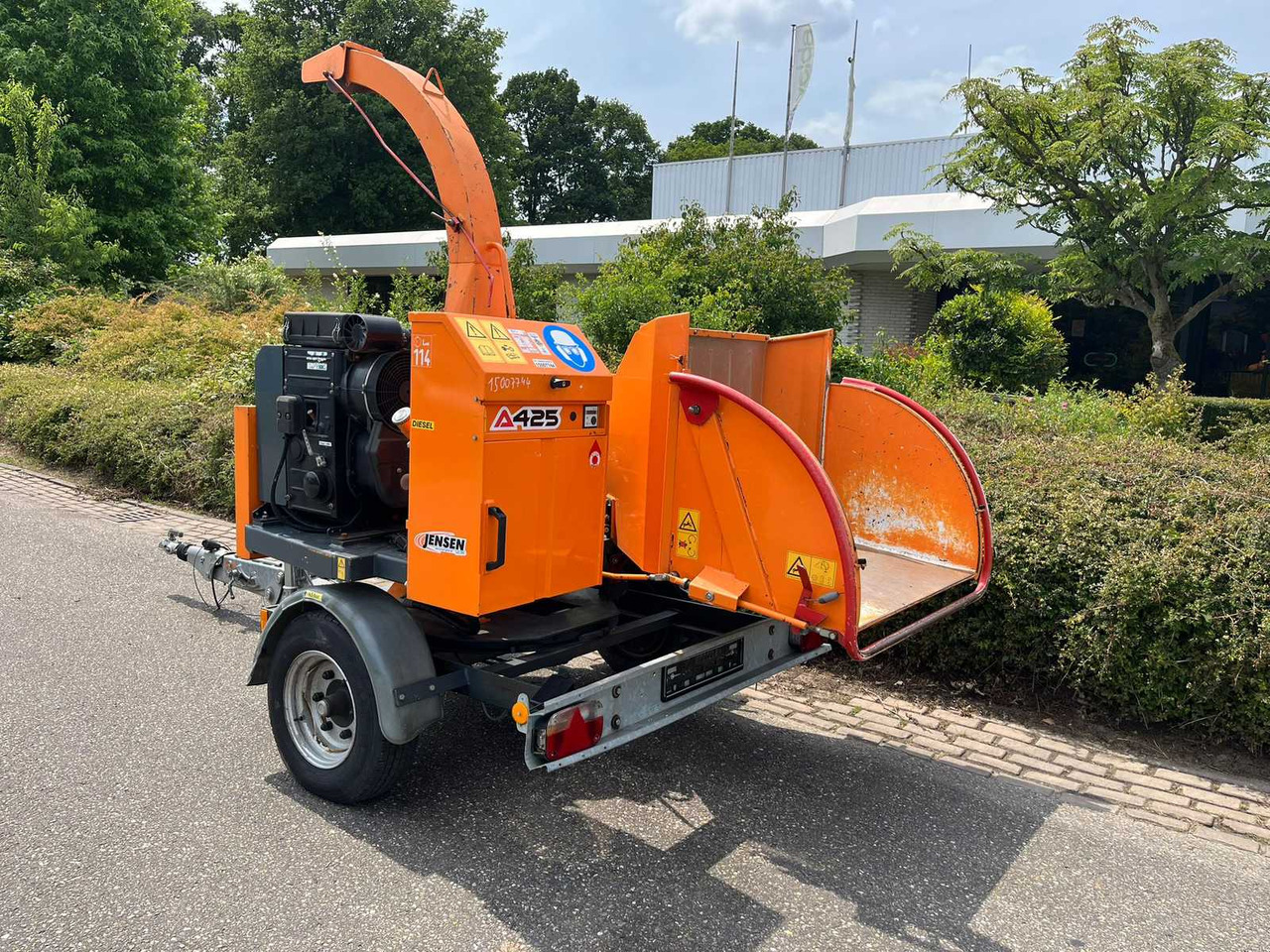 Jensen A 425 D - Flismaskin: bilde 3 Jensen A 425 D - Flismaskin: bilde 3