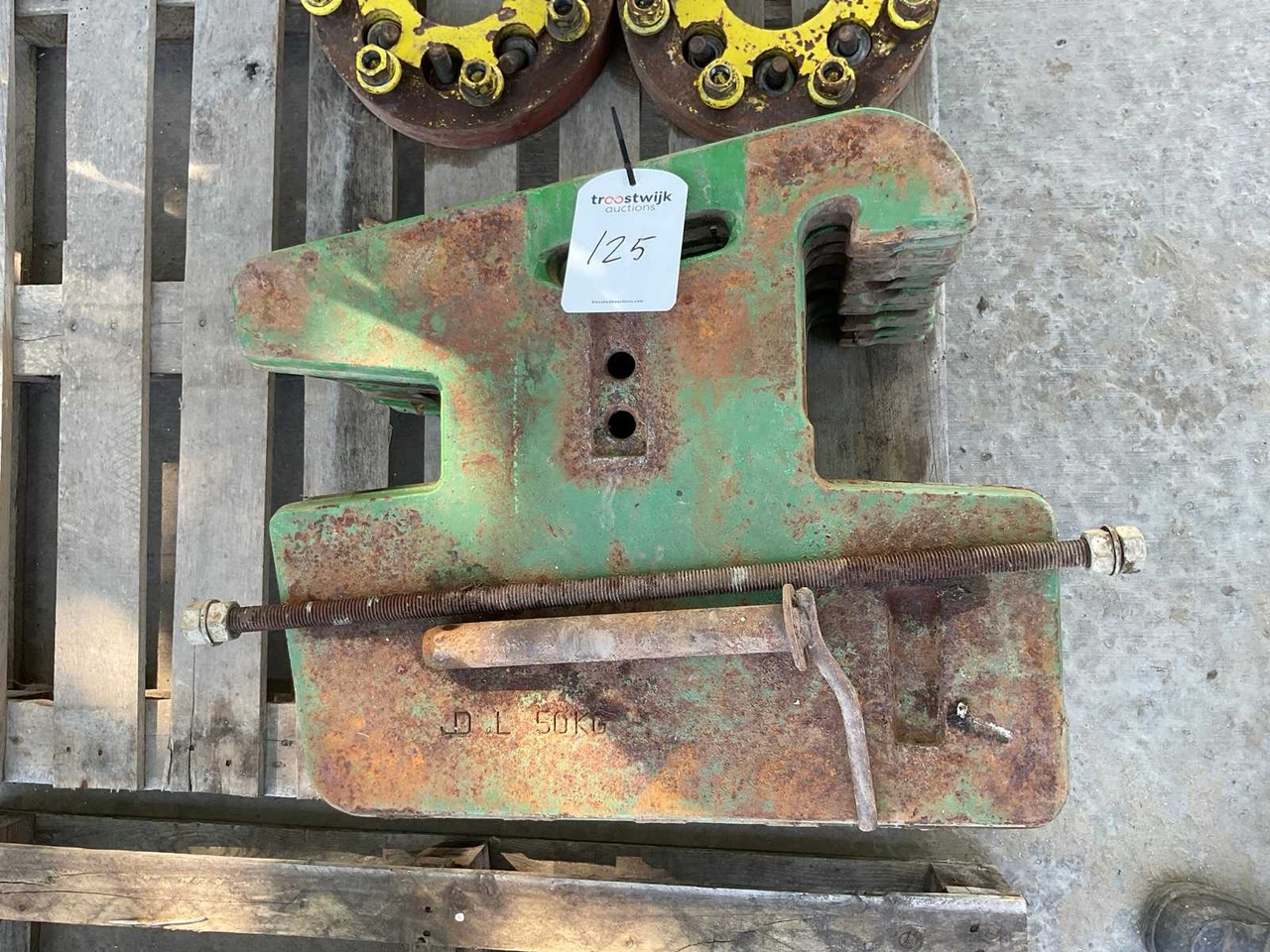 John Deere 50 kg - Frontlaster for traktor: bilde 1 John Deere 50 kg - Frontlaster for traktor: bilde 1