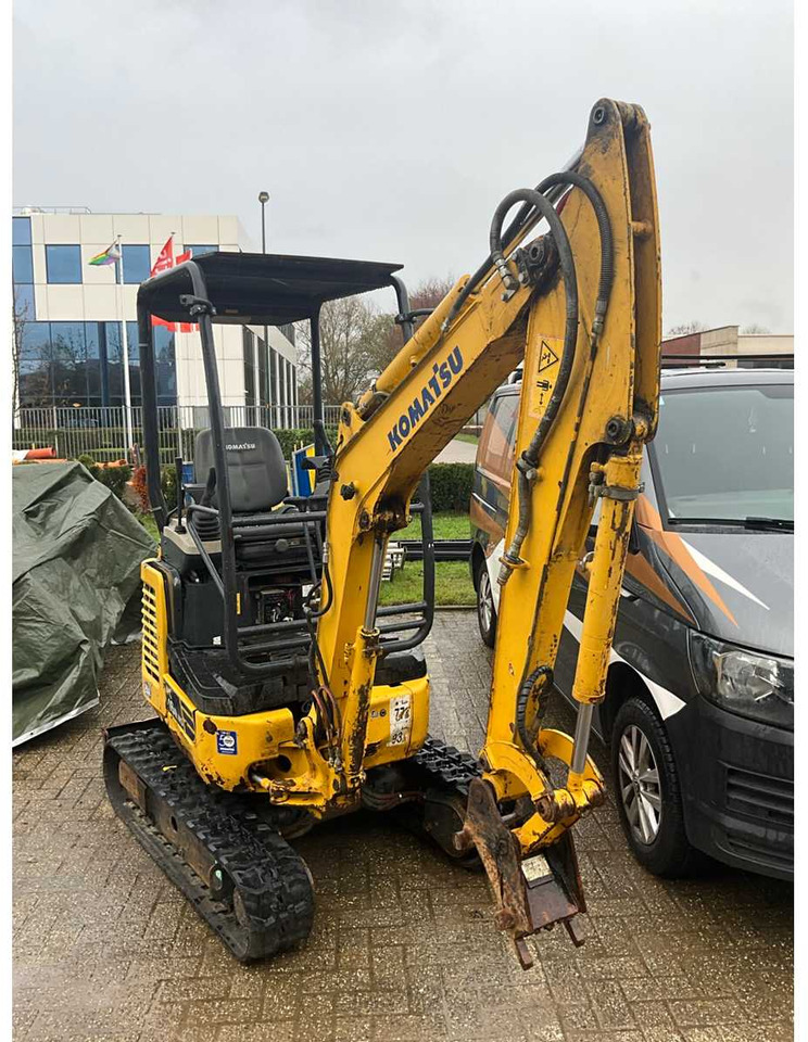 KOMATSU PC 16RHS MINI EXCAVATOR - Minigraver: bilde 2 KOMATSU PC 16RHS MINI EXCAVATOR - Minigraver: bilde 2