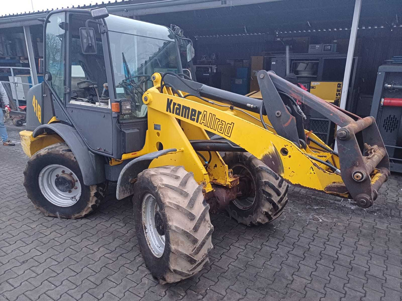 KRAMER 418 4WD WHEEL LOADER - Hjullaster: bilde 1 KRAMER 418 4WD WHEEL LOADER - Hjullaster: bilde 1