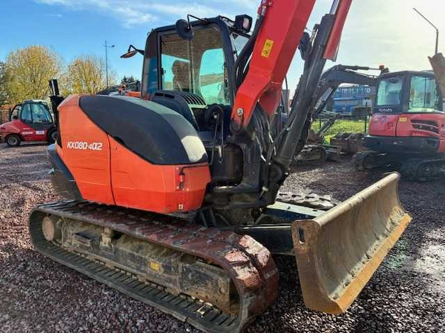 KUBOTA KX 080 MIDI CRAWLER EXCAVATOR 8 TON - Gravemaskin: bilde 3 KUBOTA KX 080 MIDI CRAWLER EXCAVATOR 8 TON - Gravemaskin: bilde 3
