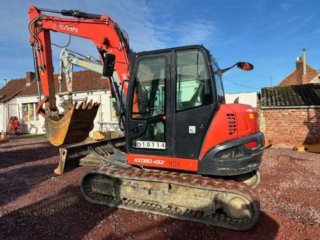 KUBOTA KX 080 MIDI CRAWLER EXCAVATOR 8 TON - Gravemaskin: bilde 4 KUBOTA KX 080 MIDI CRAWLER EXCAVATOR 8 TON - Gravemaskin: bilde 4