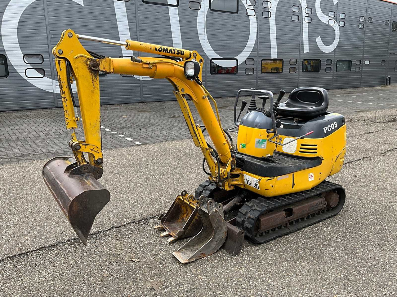 Komatsu PC03 - Minigraver: bilde 1 Komatsu PC03 - Minigraver: bilde 1